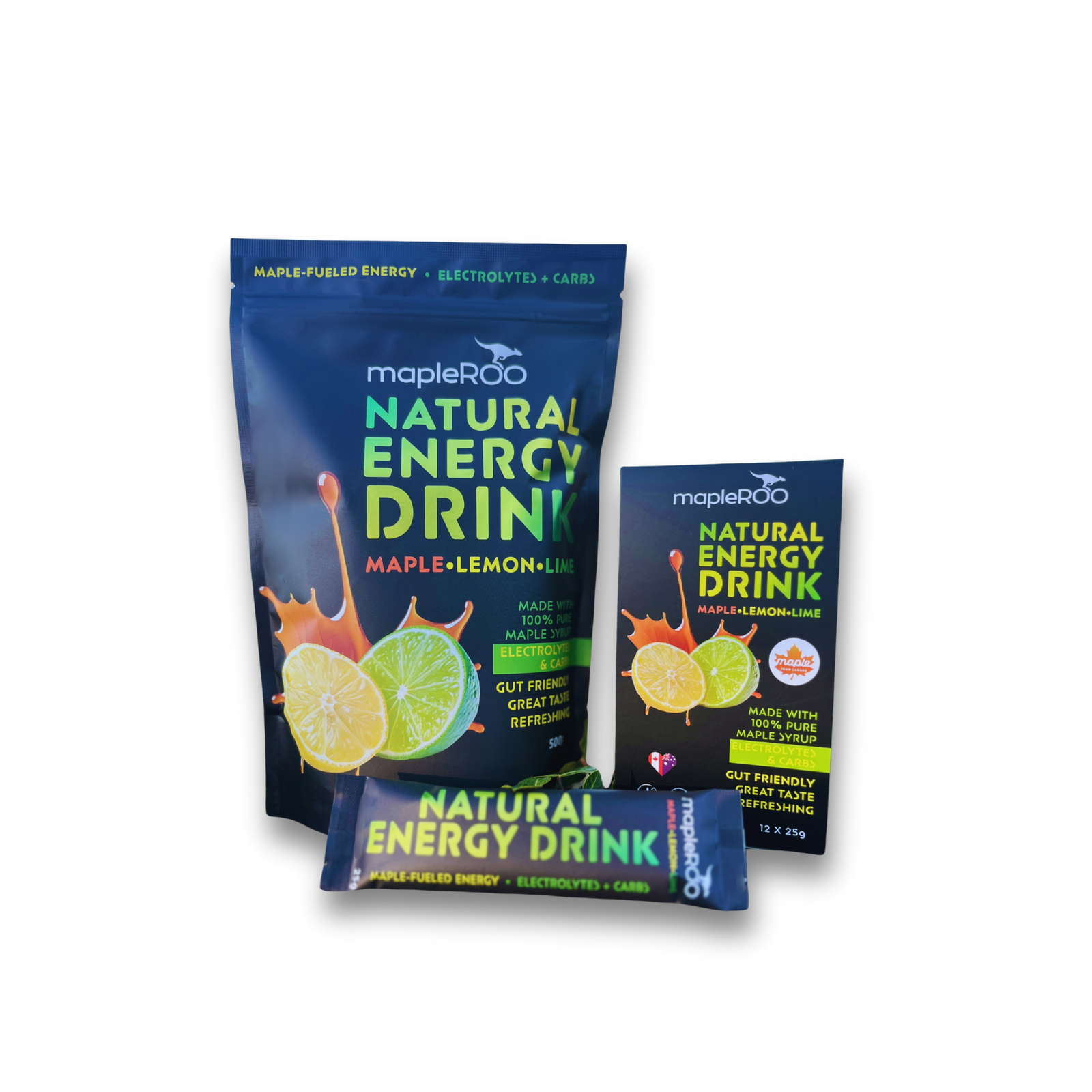 Natural Energy Drink made with Pure maple syrup and Electrolytes