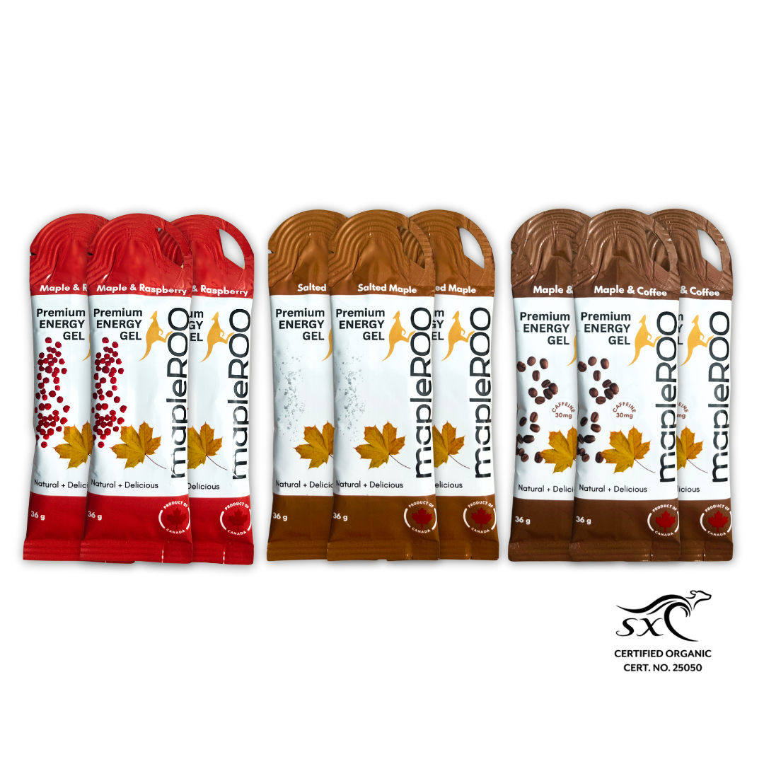 Discovery Pack - 9 maple syrup ENERGY GELS