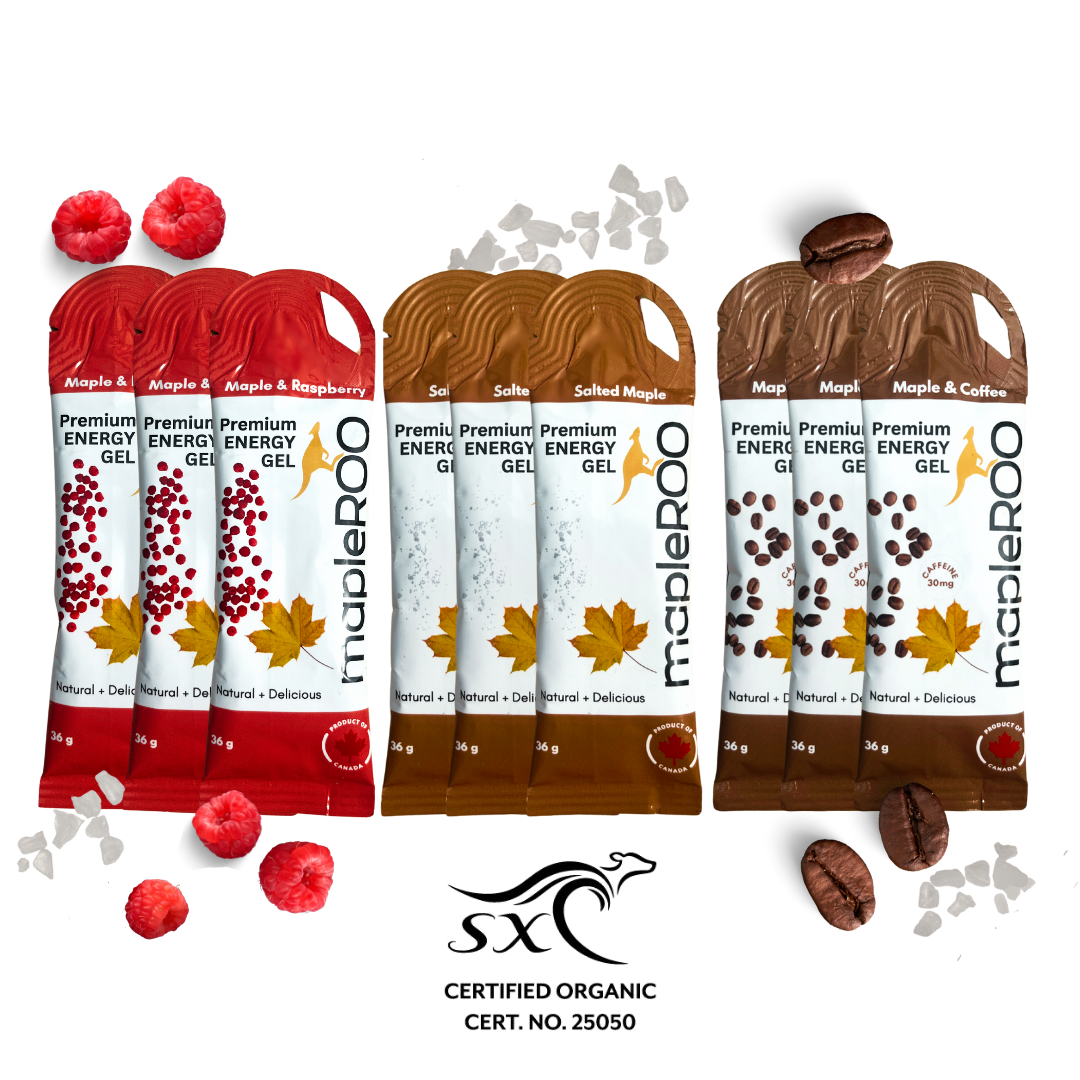 Discovery Pack - 9 maple syrup ENERGY GELS