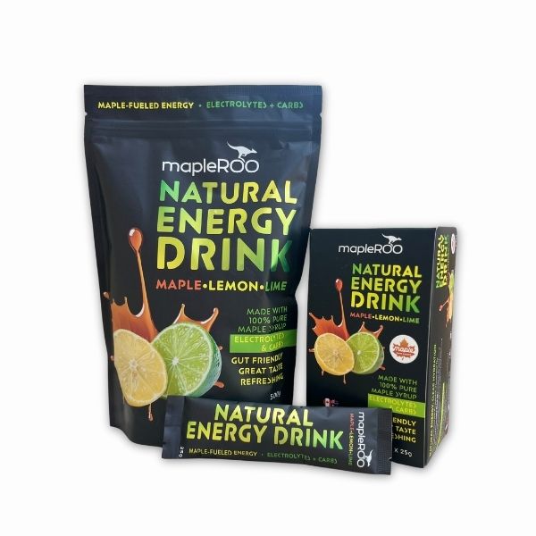 NATURAL ENERGY DRINK - Maple Sugar and Lemon/Lime