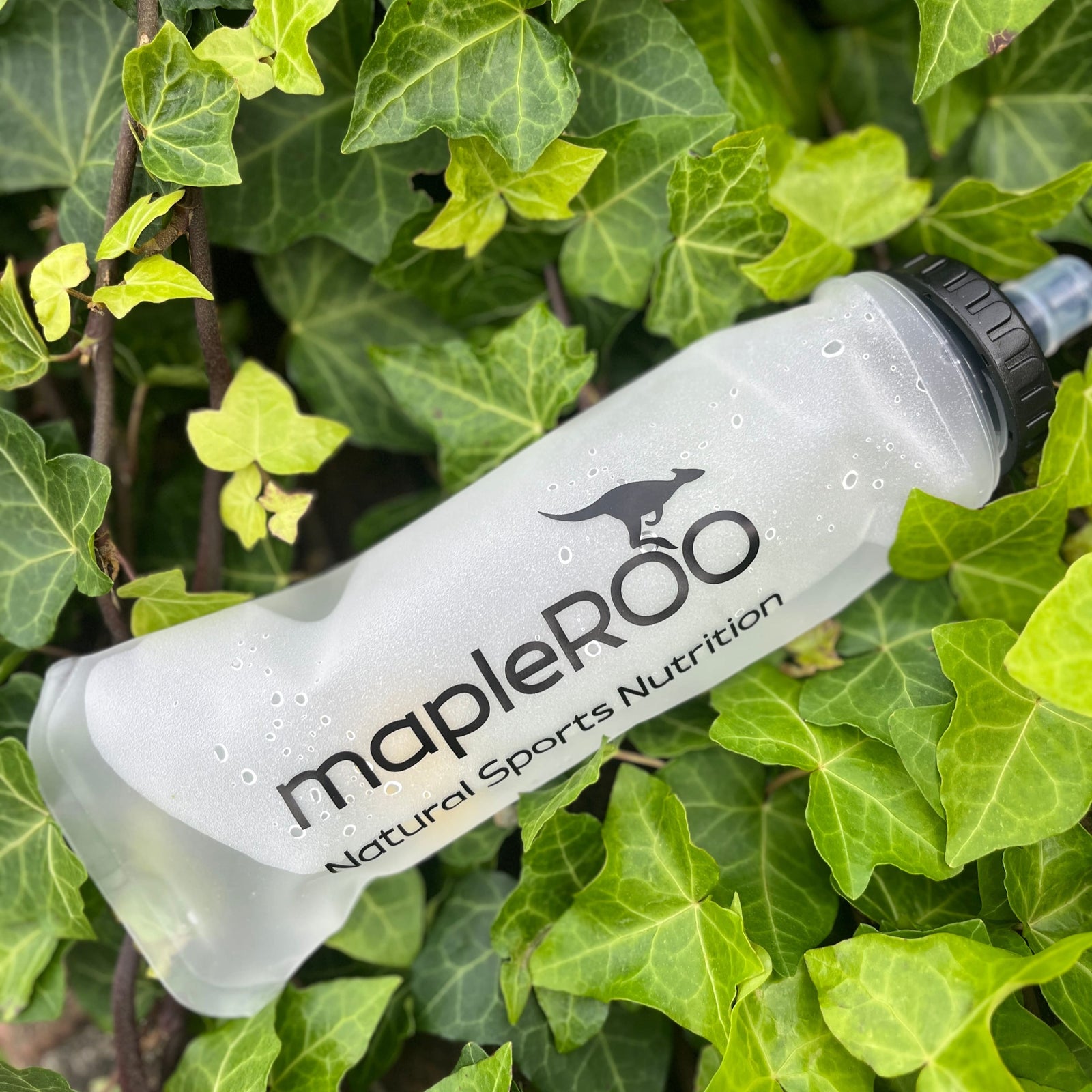 Bring mapleROO Flask during a long run filled to Natural Energy Dink made with Pure Canadian maple sugar and organic ingredients.